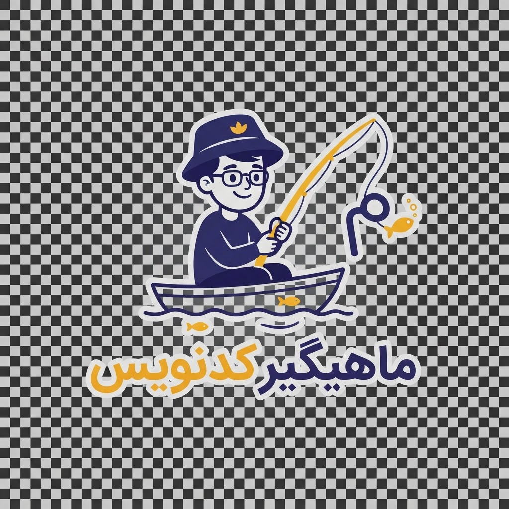 لوگوی ماهیگیر کدنویس